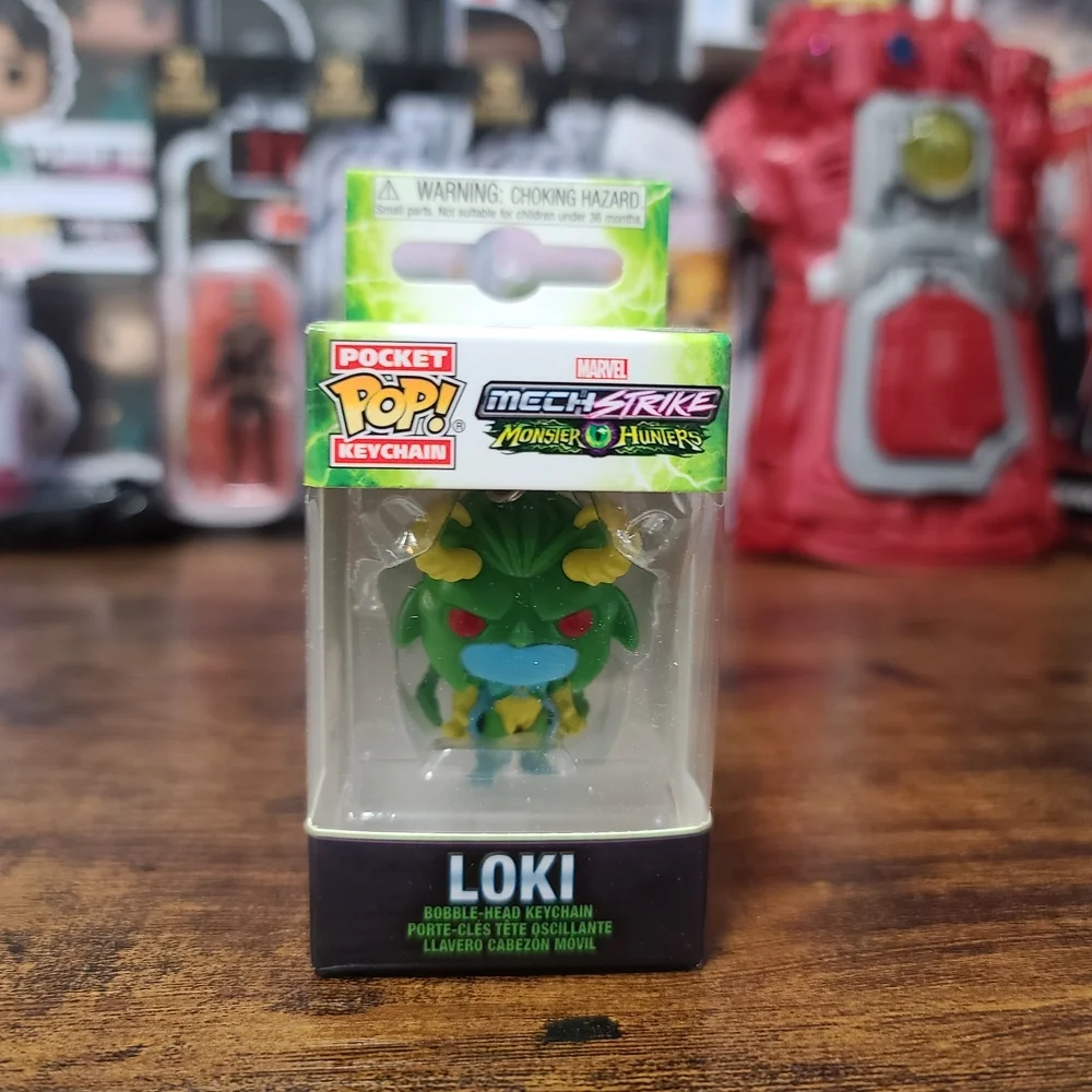 Brand New Funko Pocket Pop! Loki Keychain - Picture 1 of 3